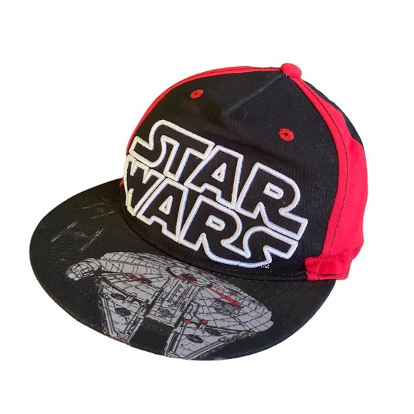Star Wars Red Millenium Falcon Kids SnapBack Hat - Picture 1 of 10